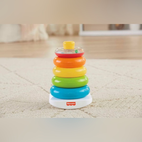 Fisher-Price Colorful Stacking Rings - Picture 1 of 5